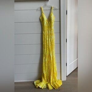 Jovani Radiant Yellow Evening Gown